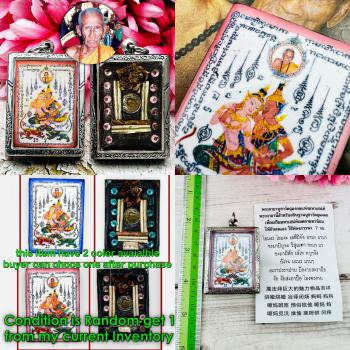 Locket Magic Phetpayatorn Attract Lust Sex Love Gay Lady Inn Thai Amulet #17525