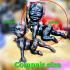 Crawling Kid Baby Yhantra Guman Gambling Casino Win Lp Udomsub Thai Amulet 17533