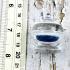 Sarira Buddha Relic Sacred Deity Bead Stupa Casket Ocean Blue Thai Amulet #17535