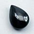 Naga Eye Leklai Black Kottipi Teardrop Protection Magic Stone Thai Amulet #17543