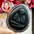 Windfall Wealth Rich Close Eye Pidta Jumbo Lp Toh Be2520 Black Thai Amulet 17557