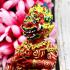 Gambling Win Rich Kamfan Be2566 Statue Red SihuHata 4era 5eye Thai Amulet #17559
