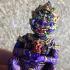 Sihu Hata 4era 5eye Gambling Win Kamfan Be2566 Statue Purple Thai Amulet #17561