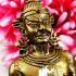 Lersri Hermit Statue Ngung Lucky Wealth Nikom Kom Triwet Gold Thai Amulet #17567