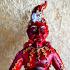 Ngung Master Hermit Statue Lersri Wealth Nikom Kom Triwet Red Thai Amulet #17568