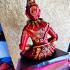 Ngung Master Hermit Statue Lersri Wealth Nikom Kom Triwet Red Thai Amulet #17568