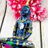 Large Statue Ngung Ngan Cobra Gambling Casino Win Lotto Nikom Thai Amulet #17569