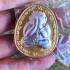 Metal Pidta Close Eye Wasp Sivali Protection Lp Jeed Silver Thai Amulet #17574