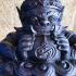 Large Bronze Statue Rahu Eat Moon Money Wealth Fortune Lp Eiam Thai Amulet 17575 HIGH 5 INCH BLACK