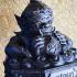 Large Bronze Statue Rahu Eat Moon Money Wealth Fortune Lp Eiam Thai Amulet 17575 HIGH 5 INCH BLACK