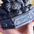 Large Bronze Statue Rahu Eat Moon Money Wealth Fortune Lp Eiam Thai Amulet 17575 HIGH 5 INCH BLACK
