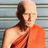 Large Lifelike Wax Art Monk Statue Lp Kuay Guay Watkositaram Thai Amulet #17576 Meditation 9 Inch
