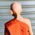 Large Lifelike Wax Art Monk Statue Lp Kuay Guay Watkositaram Thai Amulet #17576 Meditation 9 Inch