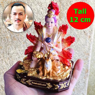 Statue Sexy Lady 9tail Fox Kumiho Kitsune Gambling Ac Ole 12cm Thai Amulet 17577