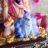 Statue Sexy Lady 9 Tail Fox Kumiho Kitsune Wealth Ac Ole 12cm Thai Amulet #17578