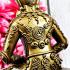 Ngung Yhanta Guygaew Statue Lersri Lucky Nikom Kom Triwet Gold Thai Amulet 17581