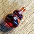 Crystal Healing Naga Eye Leklai NamTow Bottle Leader Boss Red Thai Amulet #17587