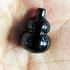 Naga Eye Leklai Protection Crystal Stone Bottles Black Somporn Thai Amulet 17588