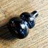 Naga Eye Leklai Protection Crystal Stone Bottles Black Somporn Thai Amulet 17588