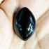 Leklai Nakee Protection Harmless Naga Eye Healing Stone Black Thai Amulet #17591