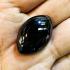 Leklai Nakee Protection Harmless Naga Eye Healing Stone Black Thai Amulet #17591