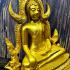 Large 30cm Buddha Chinnaraj Statue Lucky Fortune Shine Bright Thai Amulet #17594