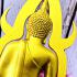 Large 30cm Buddha Chinnaraj Statue Lucky Fortune Shine Bright Thai Amulet #17594