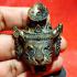 Lersri Puseir Saming Tiger Face Siber Tooth Lp Kalong Nawa Thai Amulet 17595