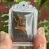 Locket Monk Photo Hair Robe Cloth Takud Wealth Kalong Be2548 Thai Amulet #17598