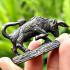 Wouetanu Buffalo Cow Harmless Prevent Kalong Be2551 Black Nawa Thai Amulet 17599