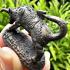Wouetanu Buffalo Cow Harmless Prevent Kalong Be2551 Black Nawa Thai Amulet 17599