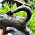 Wouetanu Buffalo Cow Harmless Prevent Kalong Be2551 Black Nawa Thai Amulet 17599