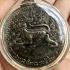 Monkey Hanuman Alpaka Medal Fortune Win Rich Lp Kalong Be2549 Thai Amulet #17600