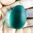 Mystical Mae Khong River Rock Gems Stone Leklai Naga Egg Blue Thai Amulet #17601