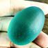 Mystical Mae Khong River Rock Gems Stone Leklai Naga Egg Blue Thai Amulet #17601
