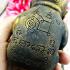 Guman Lokok Boy Baby Statue Ashes Fetus Wealth Lp Nen Be2554 Thai Amulet #17622