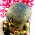 Guman Lokok Boy Baby Statue Ashes Fetus Wealth Lp Nen Be2554 Thai Amulet #17622