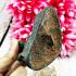 Buhhda Statue Bronze Green Skin Peaceful Fortune Home Decor Thai Amulet #17623