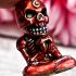 Skull Gambling Win Windfall Whisper Lucky Plai Thong Ash Neng Thai Amulet 17625