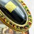 Leklai Kotpi Black Gold Case Capsule Naga Eye Protect Somporn Thai Amulet #17634