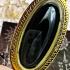 Leklai Kotpi Black Gold Case Capsule Naga Eye Protect Somporn Thai Amulet #17634