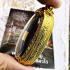 Leklai Kotpi Black Gold Case Capsule Naga Eye Protect Somporn Thai Amulet #17634