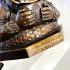 Bronze Rahu Pot Lucky Wealth Protect Reward Magic Rich Statue Thai Amulet #17638