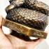 Bronze Rahu Pot Lucky Wealth Protect Reward Magic Rich Statue Thai Amulet #17638
