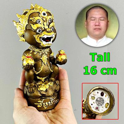 Monkey Statue Sihhata 4era 5eye Casino Rich Gambling Win Subin Thai Amulet 17643
