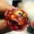 Guman Lokok Baby Fetus Charm Red Oil Rich Wealth Lp Nen Be2554 Thai Amulet 17646