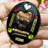 LARGE PHETPAYATON PENDANT CHARMING LUCKY LOVE OVAL PINK LP INN LGBT LUST BE2553 AMULET THAI 17653
