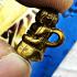 Mini Ngang Female Love Lucky Lust Charm Phra Arjarn O Ajarn Thai Amulet #17655