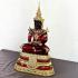 Large Meditation Buddha Statue Red Gold Armor Lucky Magic Thai Amulet 50cm 17661