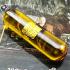 Leklai Kaew Kodpe Naga Eye Capsule Gambling Win Somporn Yellow Thai Amulet 17670